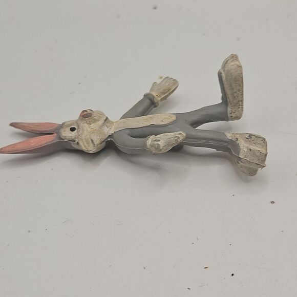 Vtg 1970 Three Pvc Rubber Bendable Figures Bugs Bunny, Woody Woodpecker, Tom Cat - Picture 7 of 16